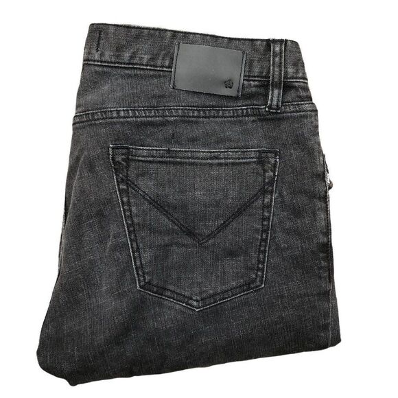 RARE John Varvatos Jeans Size 34 Designer Jeans Gray WIGHT - Picture 1 of 9